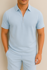 Vero – Zomerset voor Heren met Polo & Short in Verzorgde Pasvorm